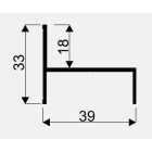 SEVROLL Everest vezető profil 3m ezüst