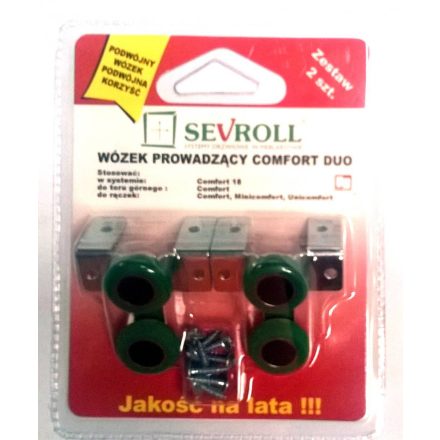 SEVROLL Comfort felső görgő 18mm - 2db