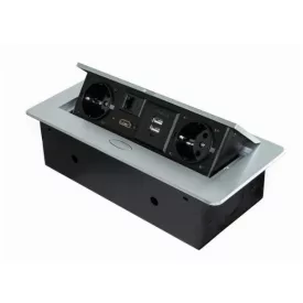 Konnektor Atom, felbillenő HDMI, alumínium - 265x118x67mm