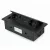 Konnektor Atom, felbillenő HDMI, fekete - 265x118x67mm