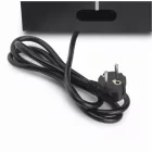 Konnektor Atom, felbillenő HDMI, fekete - 265x118x67mm