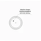 Konnektor Multibox 4-es + 2 USB + 2 RJ45 + induktív töltő, fekete