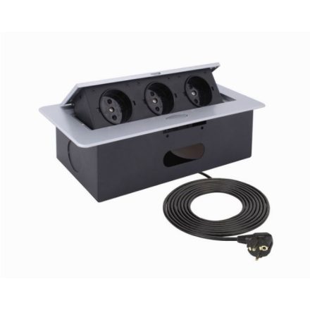 Konnektor Kombibox felbillenő 3-as, alu
