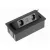 Konnektor felbillenő 2+2 USB, GTV, fekete, 240x120x73mm