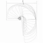NINKA TRIGON vesetálca szett, balos, antracit, 450mm