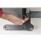 NINKA TRIGON vesetálca szett, jobbos, antracit, 450mm