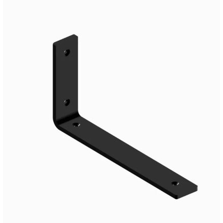 Polctartó konzol MP13 L design, fekete matt