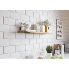 Polctartó konzol MP13 L design, fekete matt