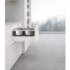 Zenobox 9mm üveges káva, 217mm, fehér, 500mm