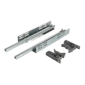   Riex NU04 rejtett fióksín, részleges kihúzású, csillapítással, 25 kg, 300 mm, 1D állítás