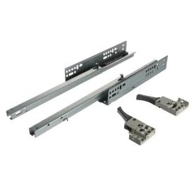   Riex NU31 rejtett fióksín, részleges kihúzású, csillapítással, 25 kg, 300 mm, 1D állítás