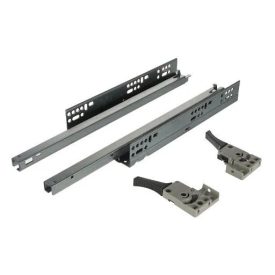   Riex NU31 rejtett fióksín, részleges kihúzású, csillapítással, 25 kg, 400 mm, 1D állítás