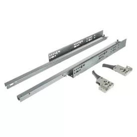   Riex NU31 rejtett fióksín, részleges kihúzású, csillapítással, 25 kg, 550 mm, 1D állítás