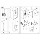 RIEX VX47 ruhalift, 25kg, 800 - 1000mm, sötétszürke