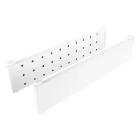   RiexTrack magasított fiókoldal, perforációval fiókosztóhoz, 450 mm, fehér