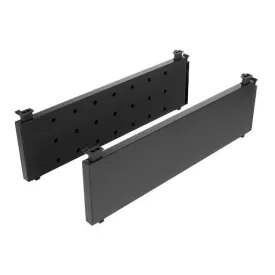   RiexTrack magasított fiókoldal, perforációval fiókosztóhoz, 350 mm, sötétszürke