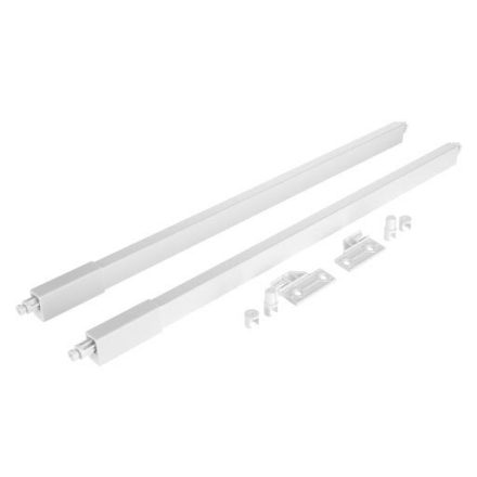 RiexTrack 2 db-os magasító korlát készlet, szögletes keresztmetszetű, 650 mm, fehér