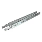 Riex NB58 golyós fióksín, teljes kihúzású, csillapítással, 35kg/25 kg, H45, 1.2*1.2*1.5 mm, 600 mm