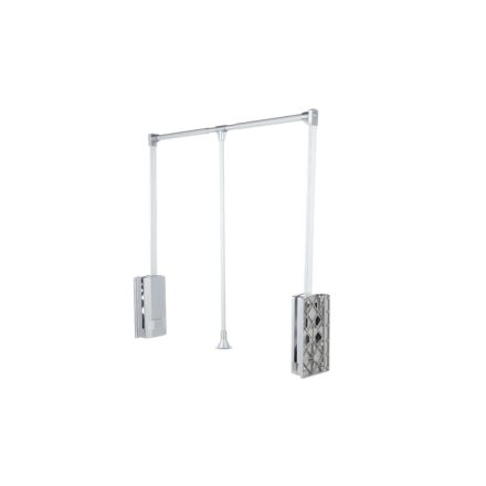 RIEX VT43 ruhalift, 10kg, 890 - 1210mm, eloxált alumínium|ezüst
