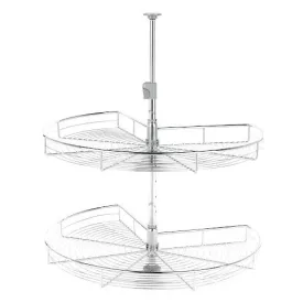   Riex GP13 forgótálca 270°-os, drótvázas fenék, W800, H600-750, króm