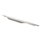 RiexTouch XP45 profilfogantyú, bepattintós, 446 mm, rozsdamentes acél utánzat