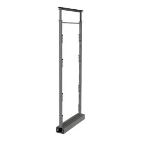   Riex GX53/GX58 kamraszekrény egység, kerettel, fióksínnel, 1550-1700 mm, s.szürke