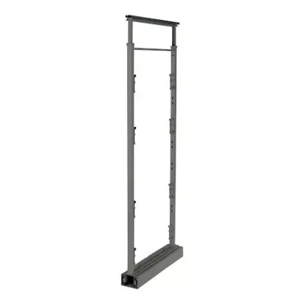 Riex GX53/GX58 kamraszekrény egység, kerettel, fióksínnel, 2000-2150 mm, s.szürke