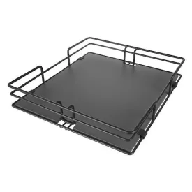   Riex GX58 drótkosár kamraszekrényhez, tömör fenék, 450 mm, sötétszürke