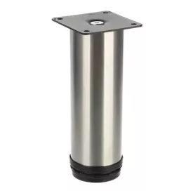 Riex GS28 bútorláb D50, H150, rozsdamentes acél utánzat