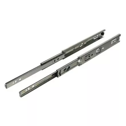 Riex NB35 golyós fióksín, teljes kihúzású, 25kg/13 kg, H35, 0.8*0.8*0.8 mm, 250 mm