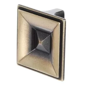   Citterio Giulio XR26 gombfogantyú, nagy, 32 mm, polírozott szálcsiszolt bronz