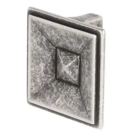   Citterio Giulio XR26 gombfogantyú, nagy, 32 mm, patinás ezüst