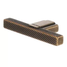   Citterio Giulio XH59 gombfogantyú, 12 mm, francia patinás bronz