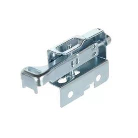   Italiana Ferramenta ZK függesztő vasalat, fém, 55x46mm, T12,5 bal, cink fehér