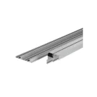 RIEX ES80 felső és alsó vezetősín tolóajtóhoz, 3000mm, galvanizált ezüst