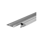 RIEX ES80 felső és alsó vezetősín tolóajtóhoz, 4000mm, galvanizált ezüst