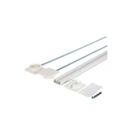 RIEX ES03 ajtómerevítő, műanyag, 2250mm, fehér
