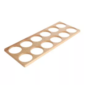   Riex GM60 fűszertartó (12 db) evőeszköztartóhoz (fa), bükk
