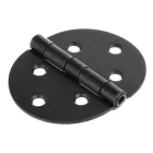Riex NC07 lapospánt, kerek, 72x60 mm, T2, fekete