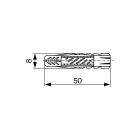 FISCHER feszítő tipli UX, 8 x 50mm (100db|csomag)