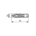 FISCHER feszítő tipli UX, 14 x 75mm (20db|csomag)