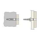 FISCHER feszítő tipli UX 5 x 30mm, R, peremmel (100db | csomag)