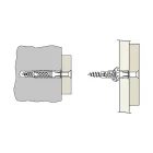 FISCHER feszítő tipli UX 8 x 50mm, R, peremmel (100db | csomag)