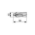 FISCHER feszítő tipli GB 10 x 55, habosított betonhoz (20db|csomag)
