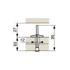 FISCHER horgonycsavar KD 3, fém (50db|csomag)