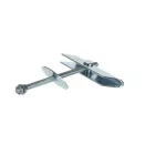 FISCHER horgonycsavar KD 5, fém (25db|csomag)
