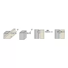 FISCHER Cladding rögzítőtipli P9K D9, távolság H5 (50db|csomag)