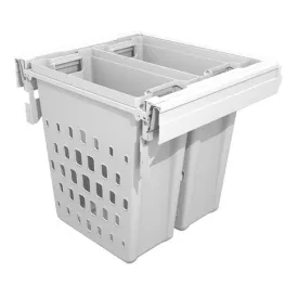   Riex GN76 szennyestartó - 600, 2x40L, H506, sínek nélkül, fehér