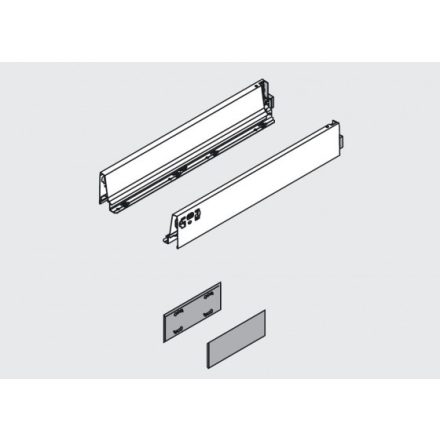 BLUM 378M2702SA oldalfal Antaro 270 fehér J+B