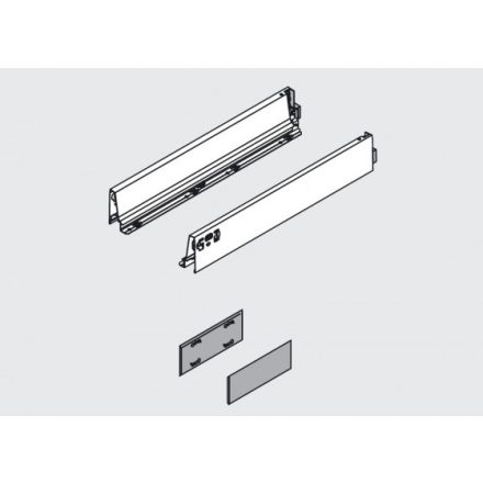 BLUM 378M6502SA oldalfal Antaro 650 fehér J+B